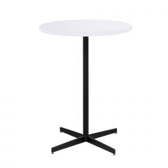 Round Bar Table w/ Standard Black Base