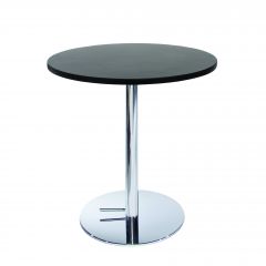 36" Round Café Table w/ Chrome Hydraulic Base