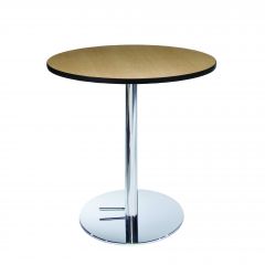 36" Round Café Table w/ Chrome Hydraulic Base