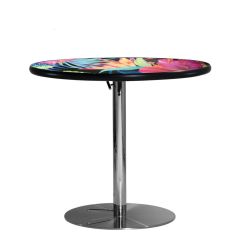 36" Round Top Logo