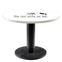 whiteboard for 42" round surface
