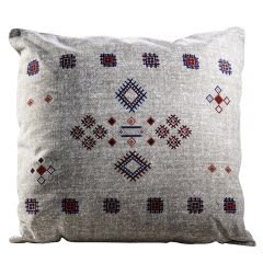 pillow with graphic print