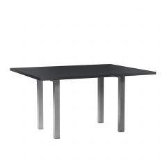 5' Table, Black Top