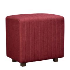 Beverly Seat Back, Red Fabric