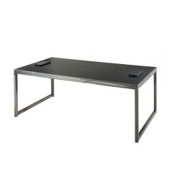 Sydney Powered Cocktail Table, Black Top