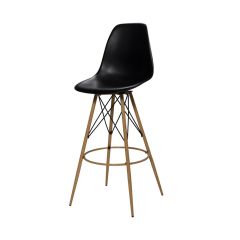 Chelsea Barstool w/ Oak Tower Base