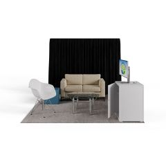 10x10 Cordoba Booth, Modern Contrast