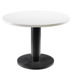 42" Round Table, White Top