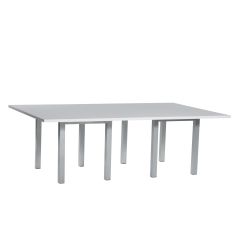 8' Table, White Top