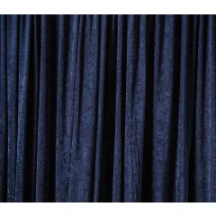 Deep Sea Blue Super Velour Drape