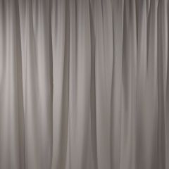 Silver Poly Premier Drape 8ft H