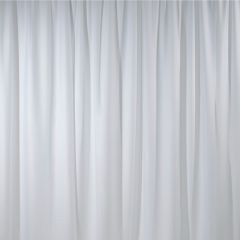 White Poly Premier Drape 8ft H