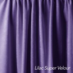 Lilac Super Velour Drape 20ft H
