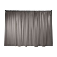 backdrop poly premier drape in silver