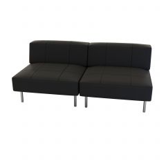 Endless Square Low Back Loveseat