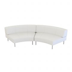 Endless Large Curve Low Back Loveseat