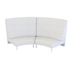 Endless Large Curve High Back Loveseat
