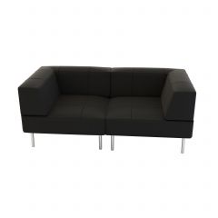 Endless Low Back Loveseat w/ Arms