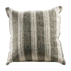 textured stripe pillow