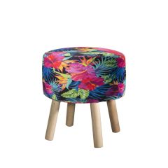 Boho Stool Fabric Cover