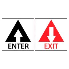 Enter/Exit Decal Set