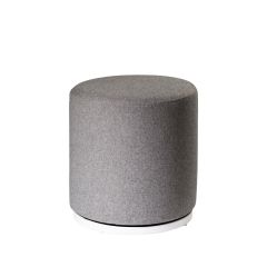 gray marche swivel ottoman
