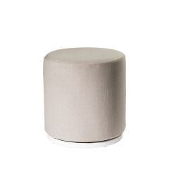 linen colored marche swivel ottoman