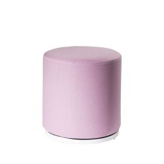 rose colored marche swivel ottoman