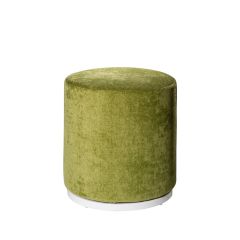 light green marche swivel ottoman