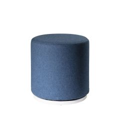 blue marche swivel ottoman