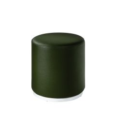 dark green marche swivel ottoman