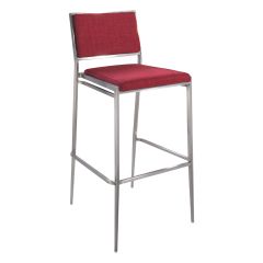 Marina Barstool, Red Fabric