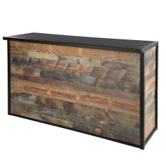 Maxim Dry Bar, LED Lighted, Barnwood