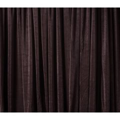 Mocha Velour Drape