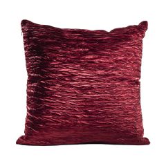 Shimmer Pillow, Ruby Red