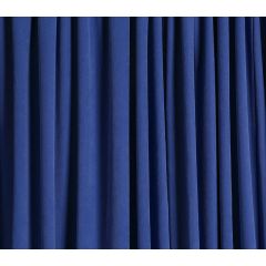 Presidential Blue Velour Drape