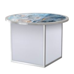 Posh Round Table Top Logo