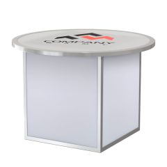 Posh Round Table Top Logo