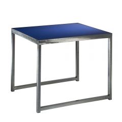 Sydney End Table, Blue Top