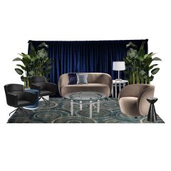 Monroe Lounge, Corporate Chic