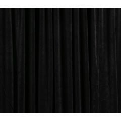 Midnight Black Velour Drape 8ft H