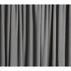 Pewter Velour Drape 12ft H