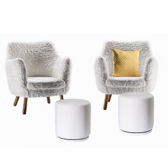 GS - Gray Malba Chair Cafe Set