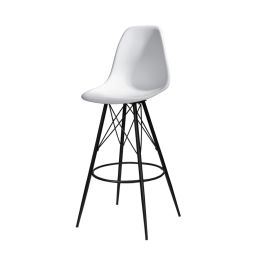 Chelsea Barstool w/ Black Tower Base | CORT Events