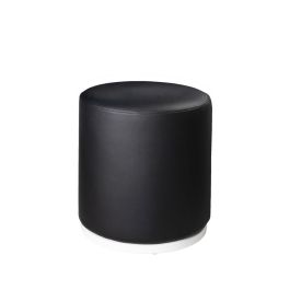 Marche Swivel Ottoman, Black