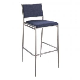 Marina Barstool, Ocean Blue Fabric