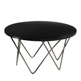 Mesa Cocktail Table, Black Top