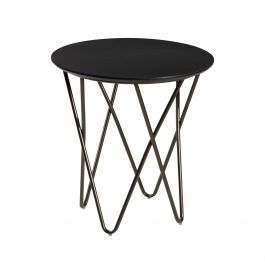 Mesa End Table, Black Top