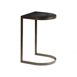 Sedona Side Table, Black Top