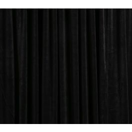 Midnight Black Velour Drape 8ft H
